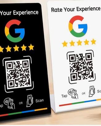 Scheda recensioni Google