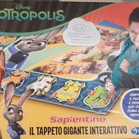 Il tappeto gigante interattivo Zootropolis