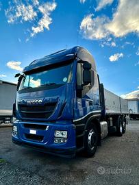 Iveco stralis 500 ribaltabile 3 assi con adr