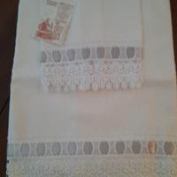Set 2 asciugamani artigianato calabrese nuovi