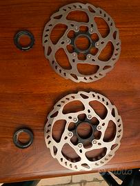 Freni 2 dischi shimano RT170 da 180 mm