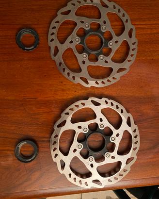 Freni 2 dischi shimano RT170 da 180 mm