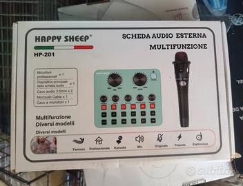 scheda audio esterna multifunzione 
