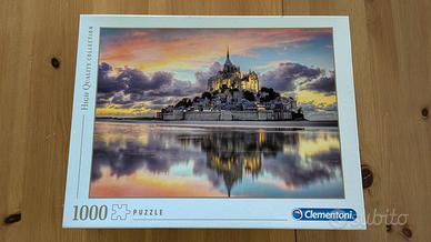 Puzzle Mont-Saint-Michel Clementoni - 1000 pezzi