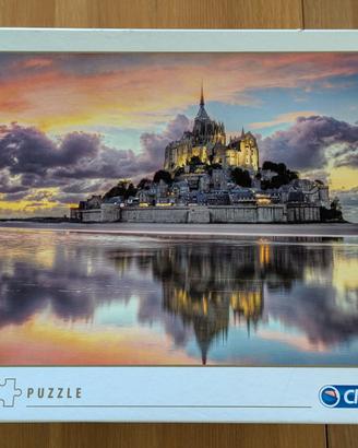 Puzzle Mont-Saint-Michel Clementoni - 1000 pezzi