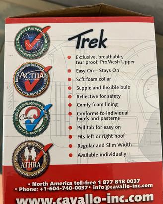 Scarpette cavallo trek taglia 2