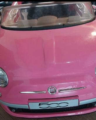 Fiat 500 rosa perfettamente funzionante