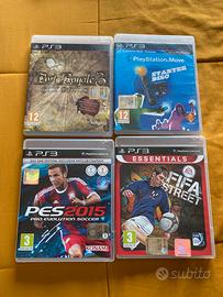 Giochi Ps3 ( Port Royal 3, Fifa Street e Pes 2015)