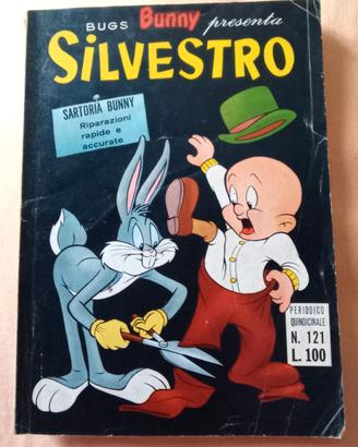 Fumetto Bugs Bunny presenta Silvestro N. 121 1967
