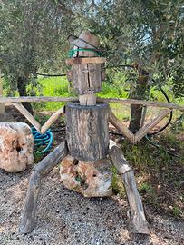 IL GUARDIANO DEL BOSCO - scultura in legno
