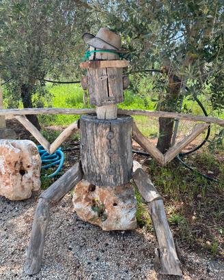 IL GUARDIANO DEL BOSCO - scultura in legno
