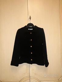 Giacca Zara nera con bottoni oro XS elegante 🖤