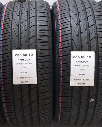 4 GOMME 235 50 19 HANKOOK BR1071