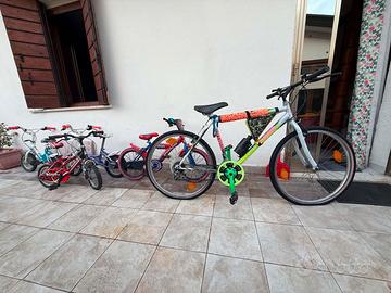 5 biciclette