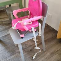 Seggiola rialzo bambina