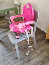 Seggiola rialzo bambina