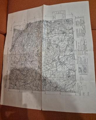 carta topografica Lurate Caccivio