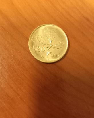 20 lire 1981