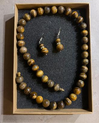 Collana occhio ti tigre