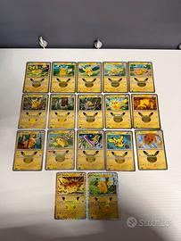 Lotto 17 Pikachu Pokémon 30th Celebration