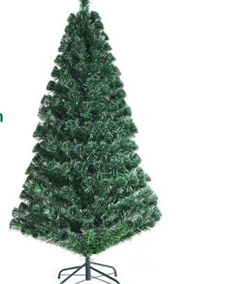 Albero di natale con fibre ottiche