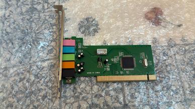 Scheda audio PCI 5.1 – 6 canali – Jack 3,5 mm