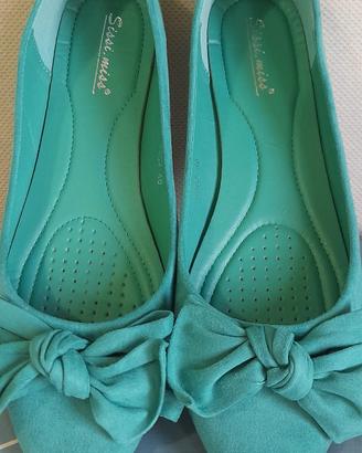 Ballerine scarpe  in camoscio Miss Sissi 