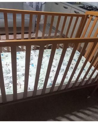 Letto con materasso per neonati e bambini 