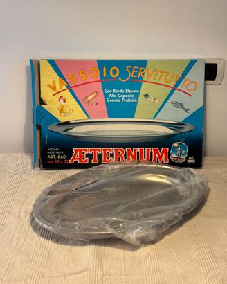 Paiatto servitutto acciaio 18/10 Aetermun 55x33