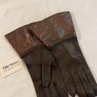 Guanti donna in vera pelle liscia misura 8