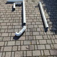 Tubo in alluminio fumi scarico camino aspirazione 