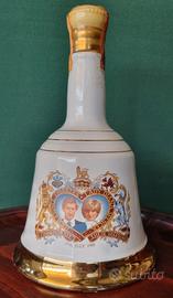 Bell decanter commemorativo Charles+Lady D