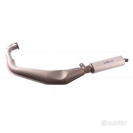 Marmitta tuboni con Franco Morini Leovince 4504