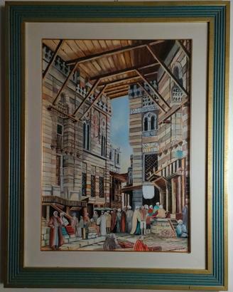 Quadro olio su tela dell'artista Trentino Benassi