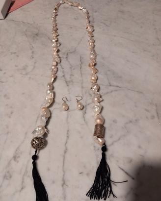 collana e orecchini