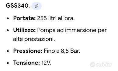 pompa benzina walbro 255lt e radiatore punto gt