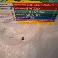 Lotto 7 libri per bambini accrescere la curiosità