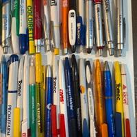 Collezione di penne publicitarie anni 90/2000