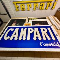 Manifesto Campari Banner vintage