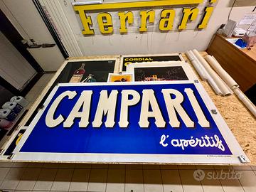 Manifesto Campari Banner vintage