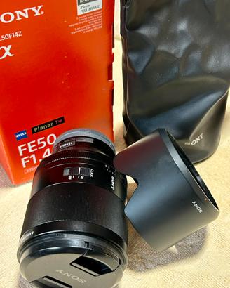 SONY FE 50mm f/1.4 ZA Zeiss Planar  Mai usato