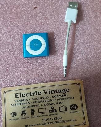 0419NN-Apple iPod Shuffle 4 + Alimentatore