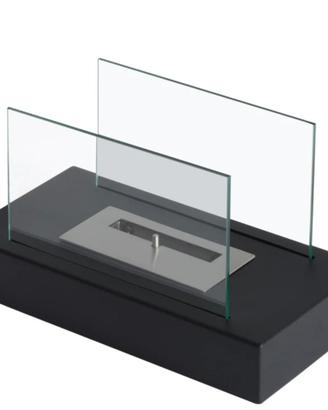 Caminetto da tavolo bioetanolo nero