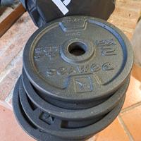 Dischi pesi 2 kg per manubri
