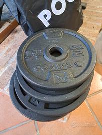 Dischi pesi 2 kg per manubri