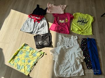 Set estivo bambina 9-10 anni