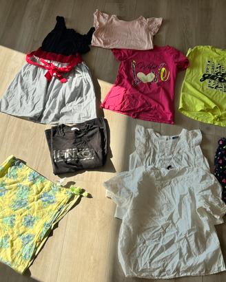 Set estivo bambina 9-10 anni