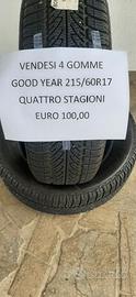4 gomme usate in buono stato