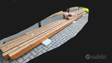 Travi in legno lamellare GL24H