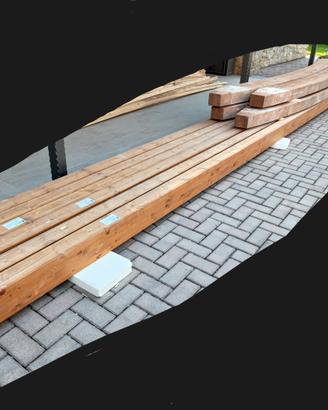 Travi in legno lamellare GL24H